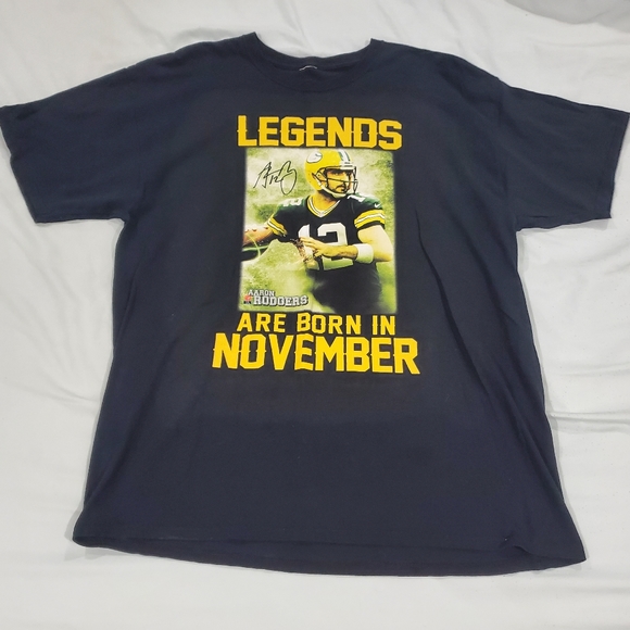 Gildan Other - AARON RODGERS Legends T-shirt ☆ Green Bay Packers ☆ Mens XL ☆ EUC